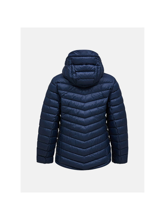 Kurtka PEAK PERFORMANCE W Frost Down Hood Jacket granatowy
