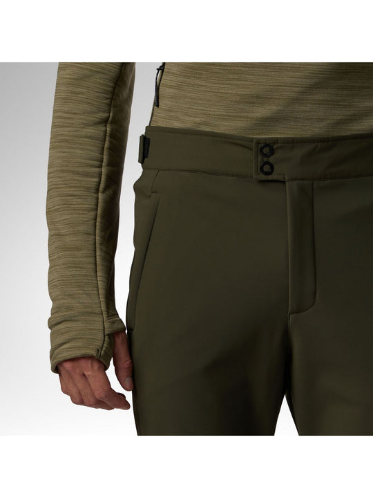 Spodnie narciarskie męskie ROSSIGNOL M Resort Softshell Pant zielone
