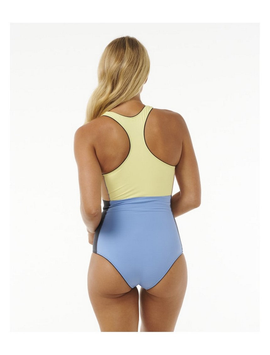 Kostium jednoczęściowy RIP CURL Mirage Ultimate One Piece niebiesko żółty