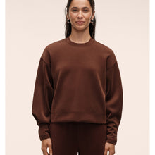 Bluza damska CASALL Peachy Crew Neck brązowa
