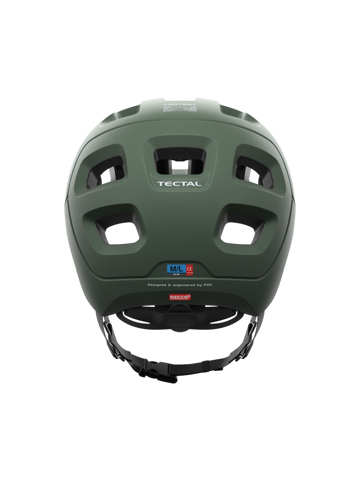 Kask rowerowy POC TECTAL - zielony - Adventure Sports