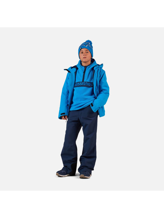 Bluza dziecięca ROSSIGNOL JR ALLTRACK ANORAK FLEECE niebieska
