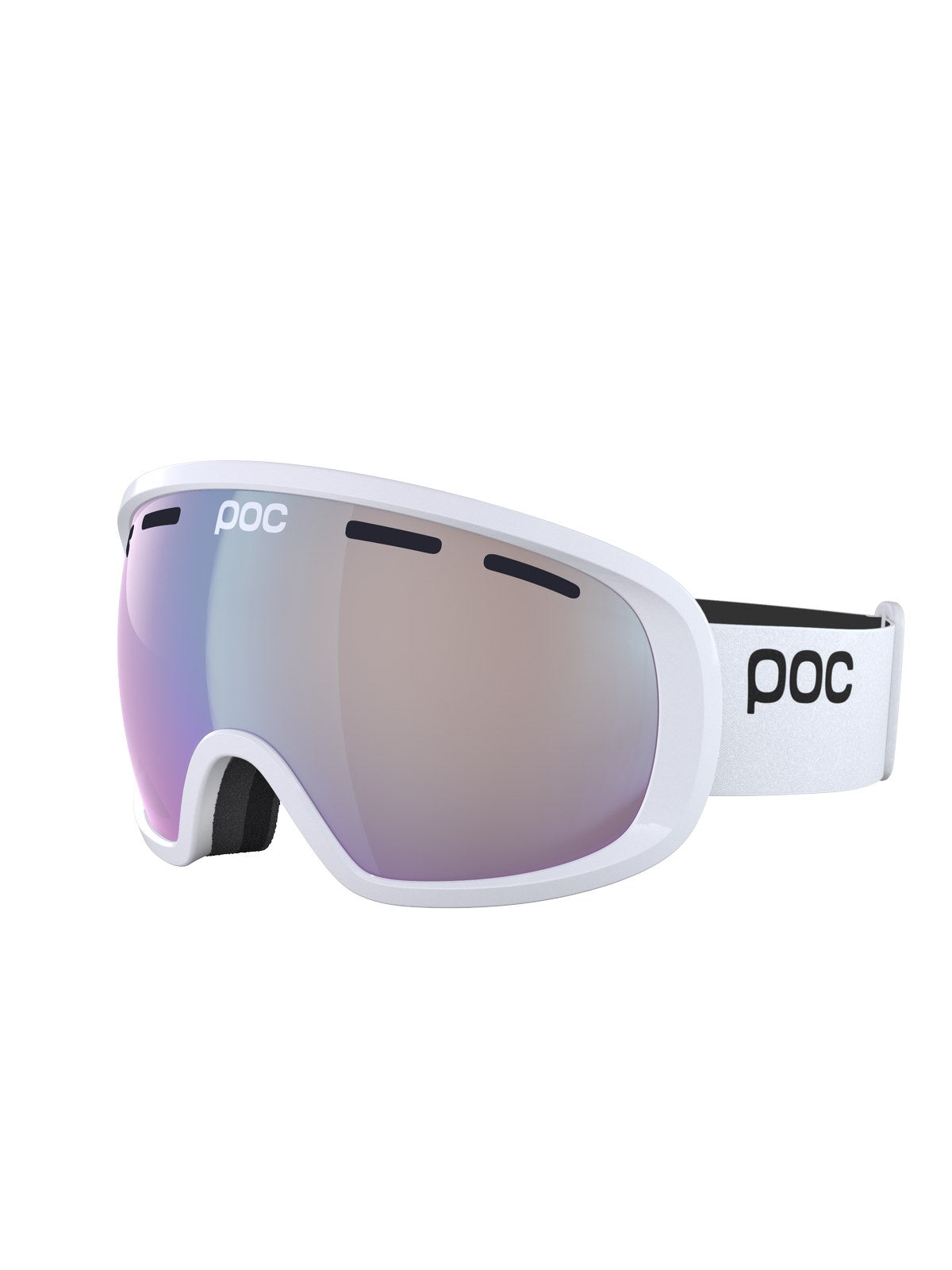 Gogle narciarskie POC Fovea Mid Photochromic biały Cat.1-3