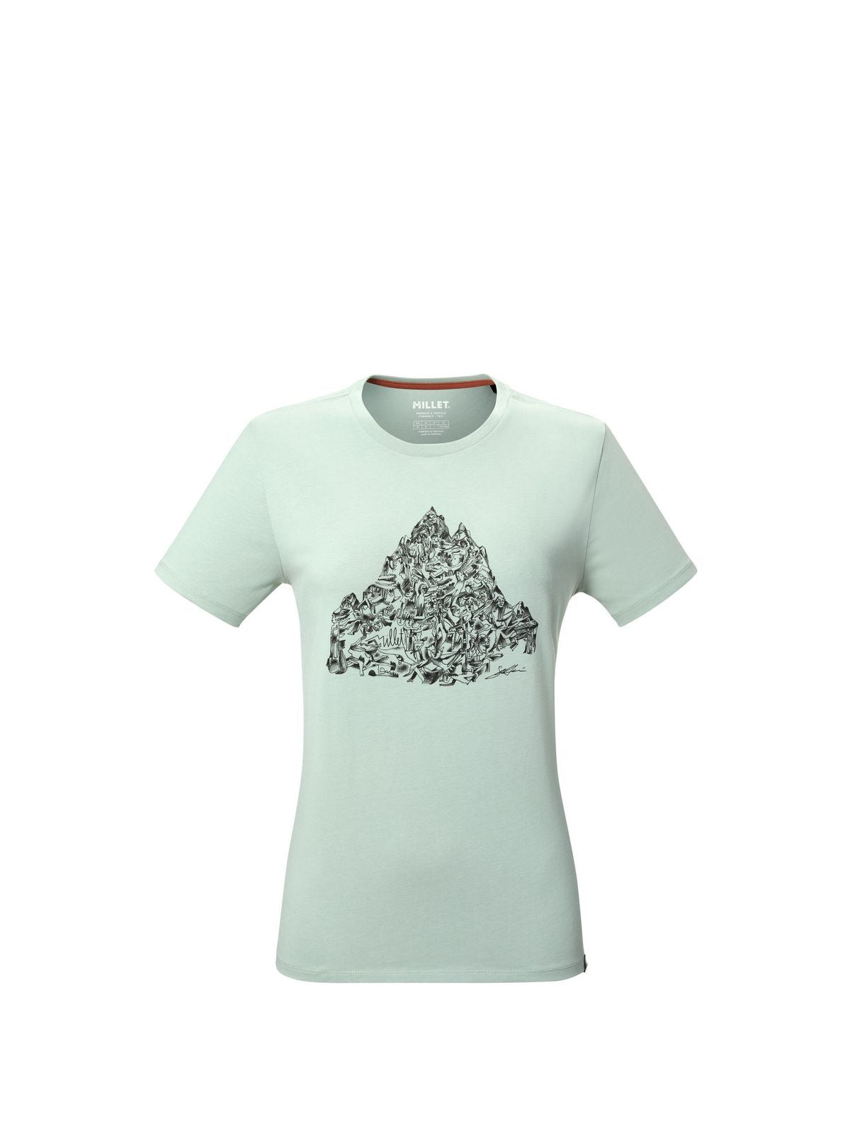 Koszulka MILLET CIMAICOLLAB TS SS W zielony - Adventure Sports