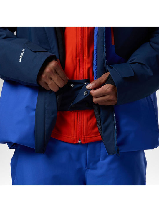 Kurtka narciarska męska ROSSIGNOL M Velika Insulated Ski Jacket niebieska
