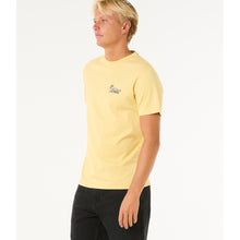 Koszulka męska RIP CURL Keep On Trucking Tee żółta
