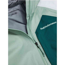 Kurtka damska PEAK PERFORMANCE W Trail Hipe 3L Shell Jacket kolor zielony
