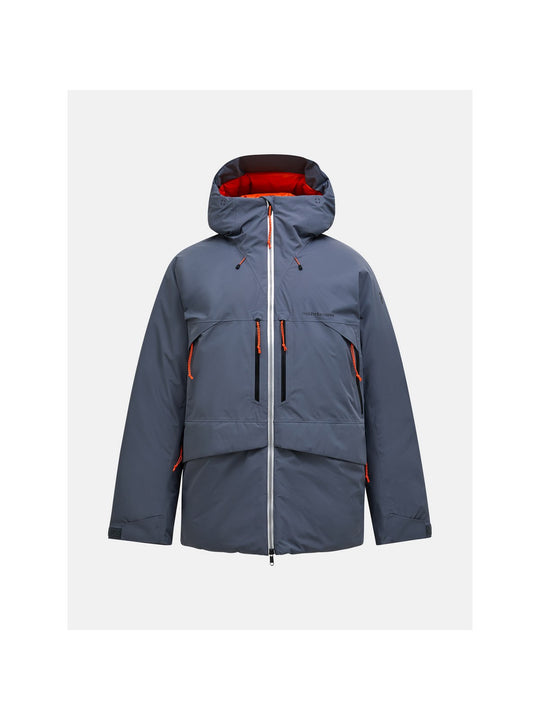 Kurtka PEAK PERFORMANCE M MountainLine Down Parka granatowy
