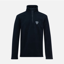 Bluza narciarska chłopięca Rossignol Boy 1/2 Zip Fleece czarny - Adventure Sports
