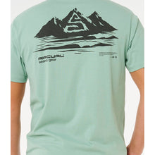 Koszulka męska RIP CURL Vaporcool Search Peak Tee zielona
