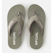 Japonki plażowe damskie RIP CURL Florida Bloom Open Toe zielone
