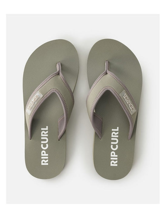 Japonki plażowe damskie RIP CURL Florida Bloom Open Toe zielone
