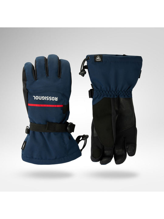 Rękawice narciarskie męskie ROSSIGNOL M Action Ski Gloves R-Shell Dr niebieskie
