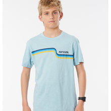 T-Shirt chłopięcy RIP CURL SURF REVIVAL TEE-BOYS błękitny
