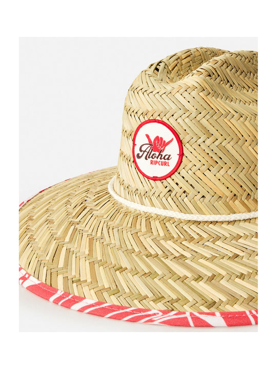 Kapelusz RIP CURL Mixed Straw Sun Hat turkusowy
