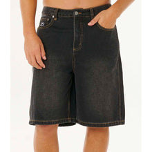 Szorty męskie RIP CURL Inner Visions Denim Walkshort czarne
