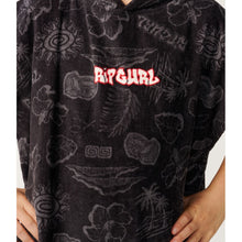 Ponczo męskie RIP CURL Sessions Hooded Towel - Boy czarne
