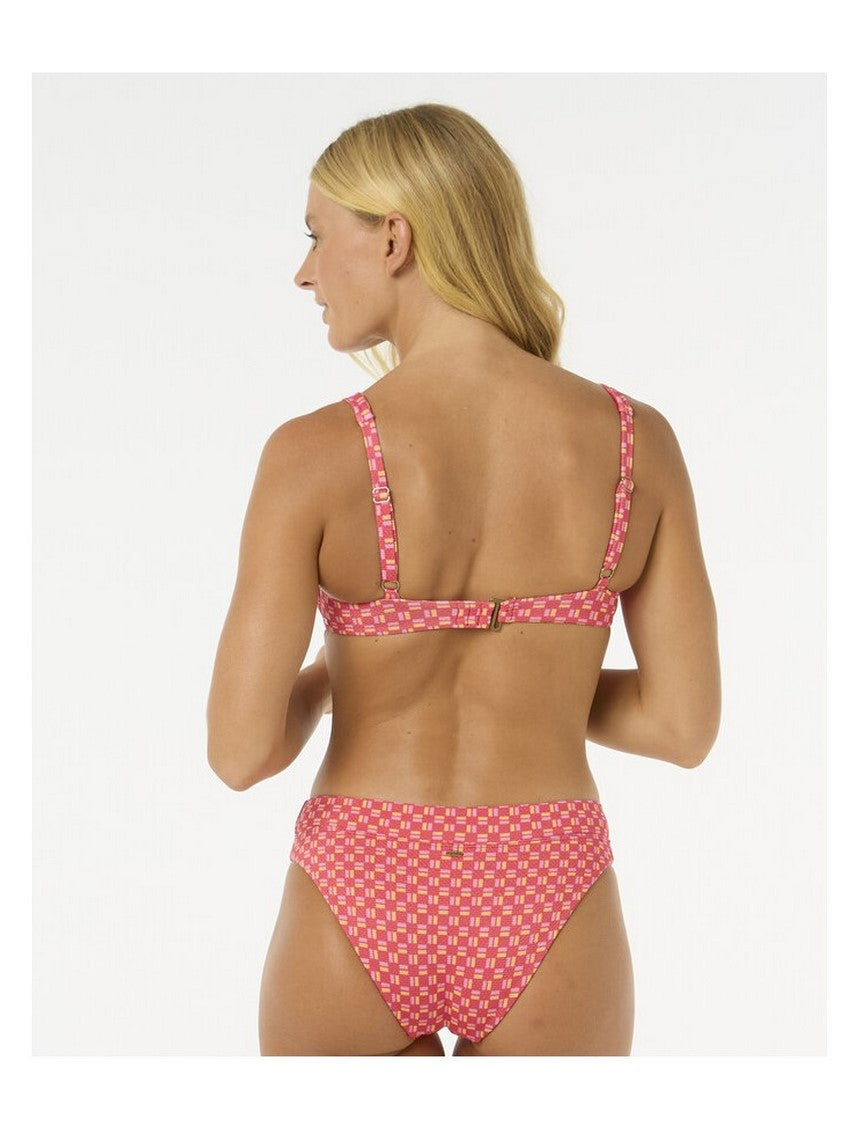 Stanik kąpielowy RIP CURL Shell Cove D-Dd Balconette czerwony