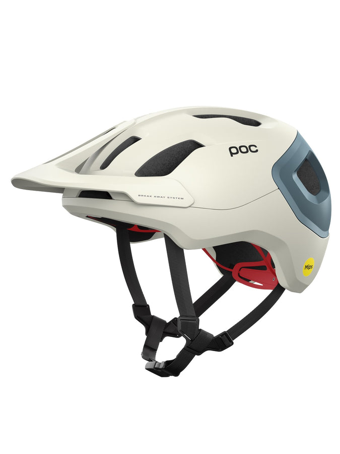 Kask rowerowy POC Axion Race Mips biały off