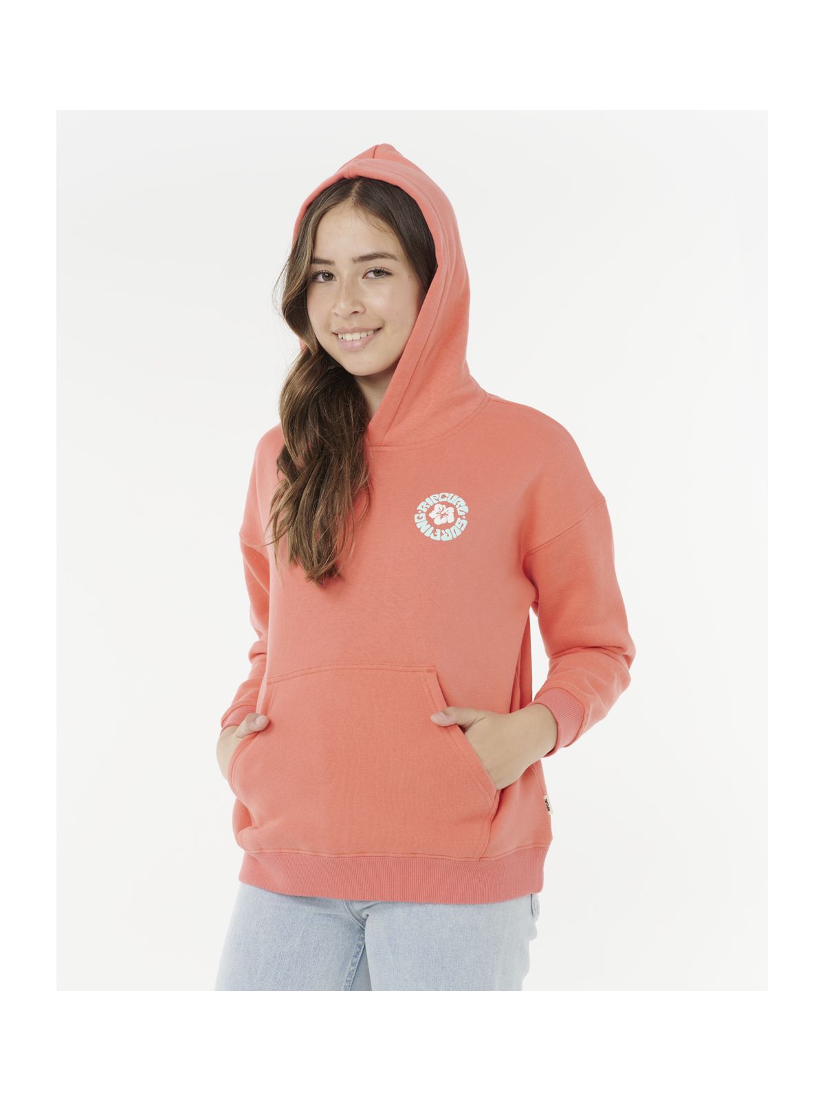 Bluza RIP CURL LUXE SURFŹHOOD-GIRL czerwona
