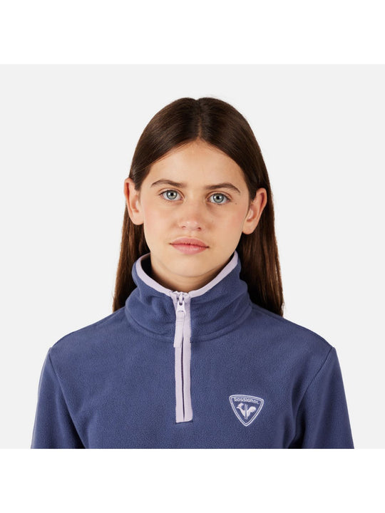 Bluza dziecięca ROSSIGNOL Jr Strawpile Fleece Hz niebieska
