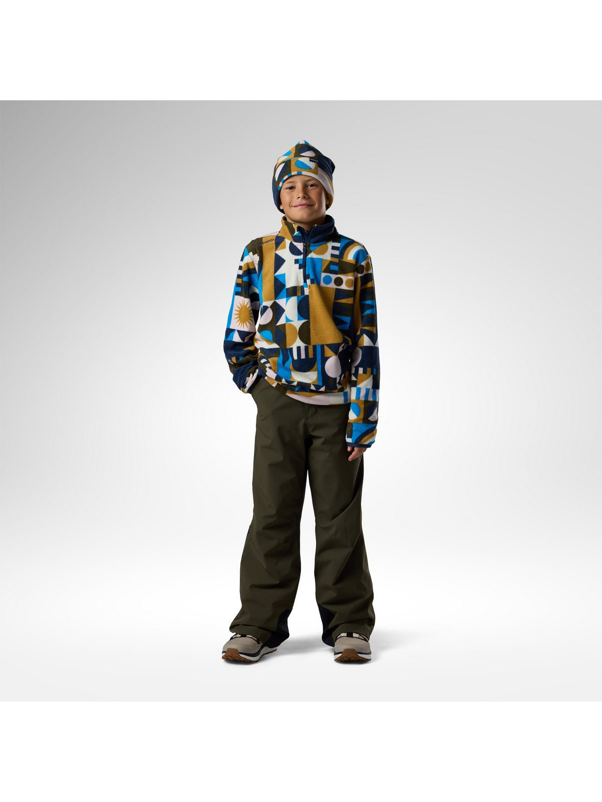 Bluza juniorska ROSSIGNOL Jr Quarter Zip Polar Fleece niebieska