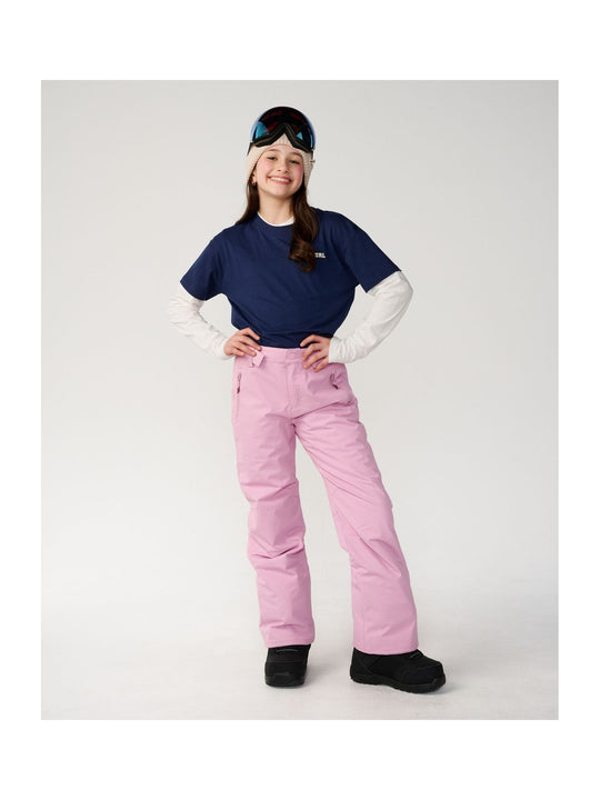Spodnie juniorskie RIP CURL S-Series zolly10K Pant Kids różowe
