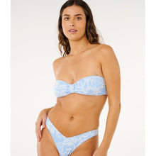 Góra bikini RIP CURL Pacific Coast Bandeau niebieska

