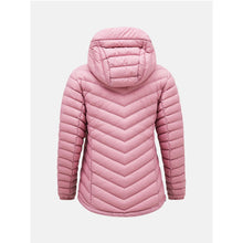 Kurtka z puchem Peak Performance W Frost Down Hood Jacket brązowy - narciarska - Adventure Sports
