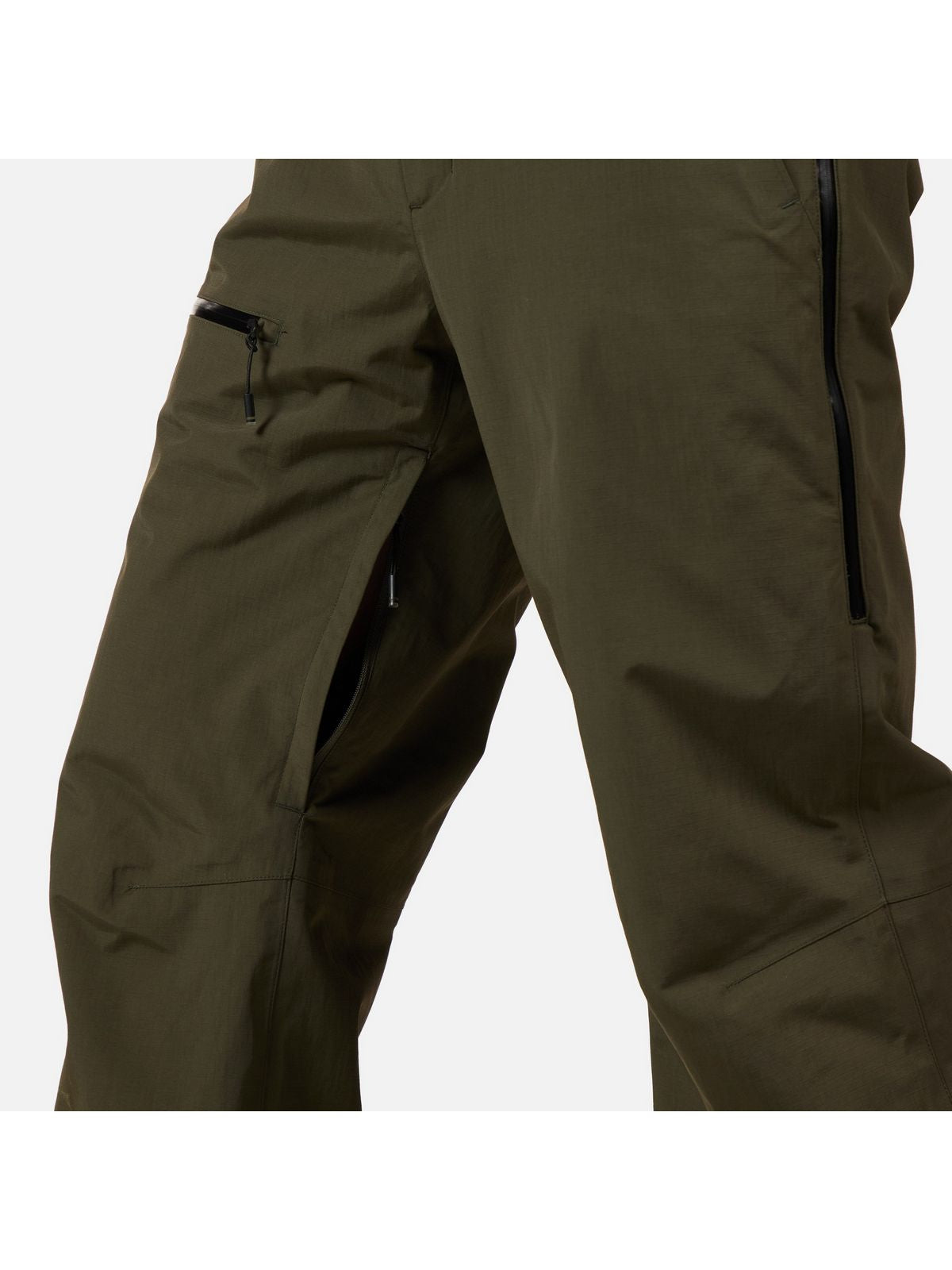 Spodnie narciarskie męskie ROSSIGNOL Outerlimits Insulated BIB zielone