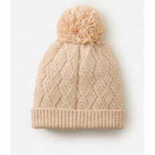 Czapka RIP CURL Premium Reg Pom Pom Beanie beżowa
