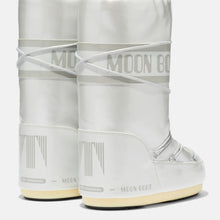 Buty damskie śniegowe MOON BOOT Vinyl - metaliczny białe
