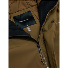 Parka męska PEAK PERFORMANCE Treeline HIPE 2L Insulated Shell Parka brązowa
