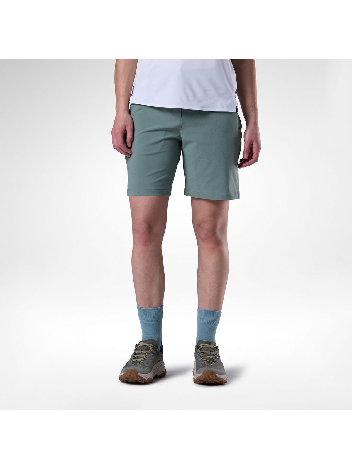 Szorty damskie ROSSIGNOL W Stretch Chino Short 7' zielone