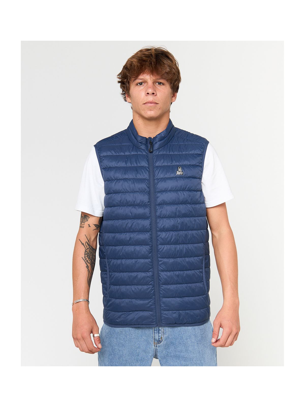 Kamizelka RIP CURL ANTI SERIES SEARCH PUFFER VST granatowa