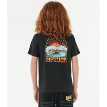 Koszulka RIP CURL GRATEFUL SHRED TEE - BOY czarna
