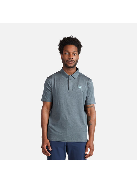 Koszulka męska polo ROSSIGNOL Cloudrest Polo niebieski - Adventure Sports
