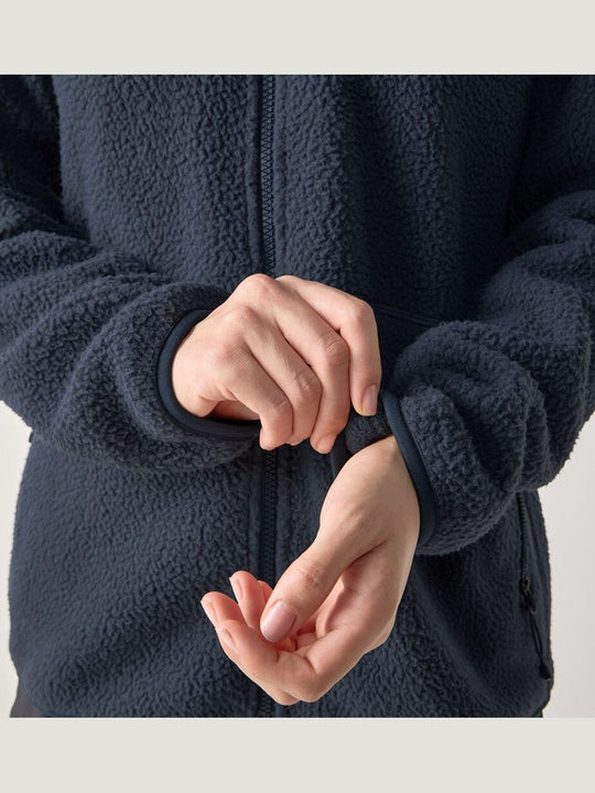 Bluza polarowa z kapturem damska HAGLÖFS Funds Pile Hood Tarn Blue
