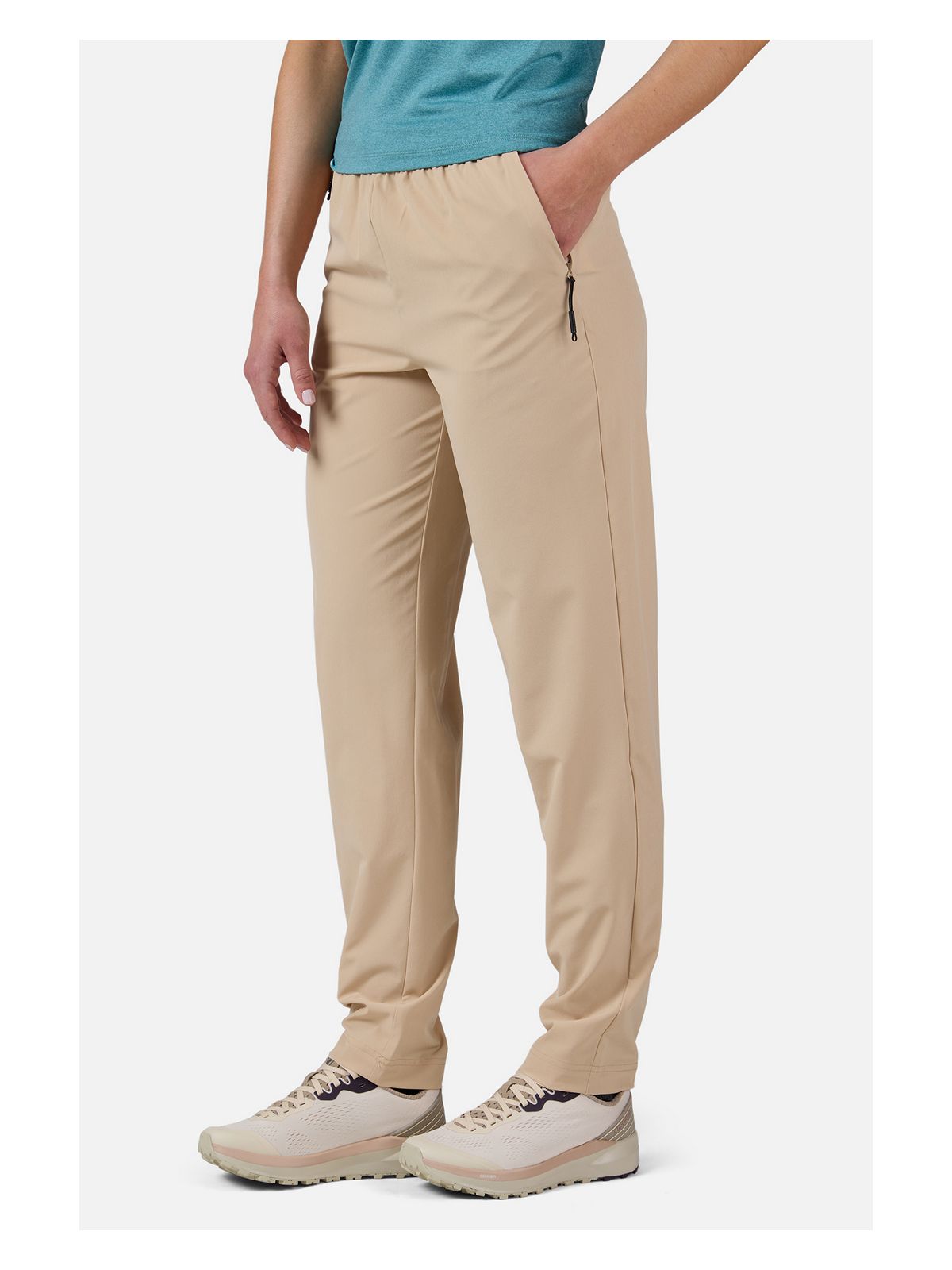 Spodnie damskie ROSSIGNOL W Sidelhorn Pant beżowy - Adventure Sports