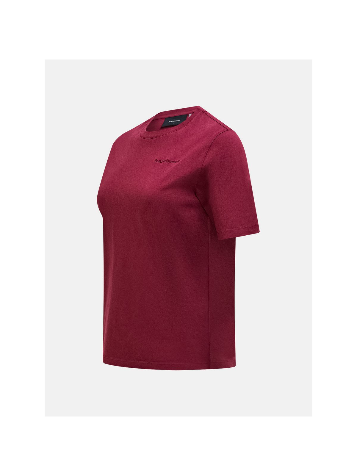 Koszulka PEAK PERFORMANCE Original Small Logo Tee Women bordowy
