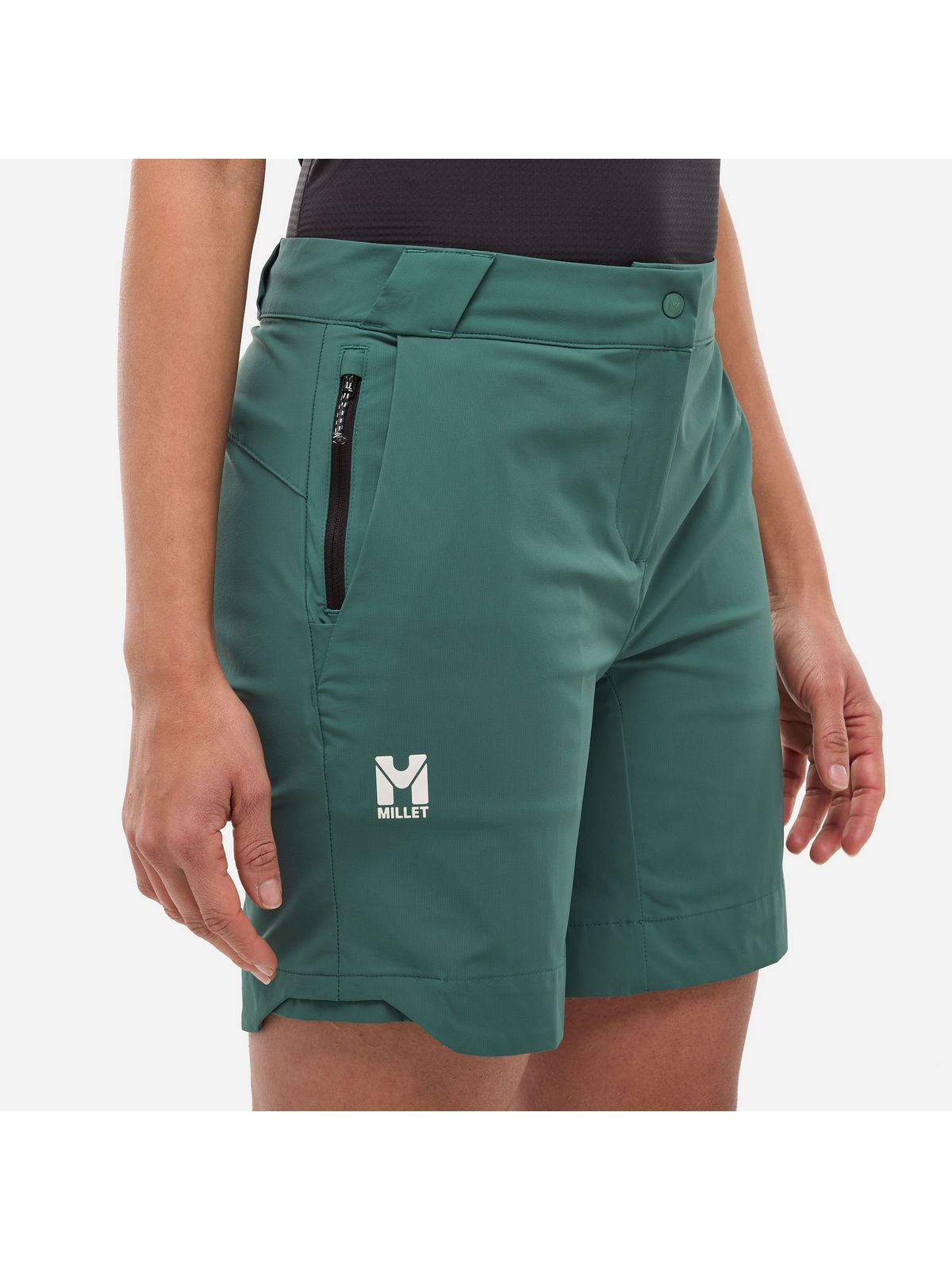 Szorty MILLET UBIC STRETCH SHORT W zielony - Adventure Sports