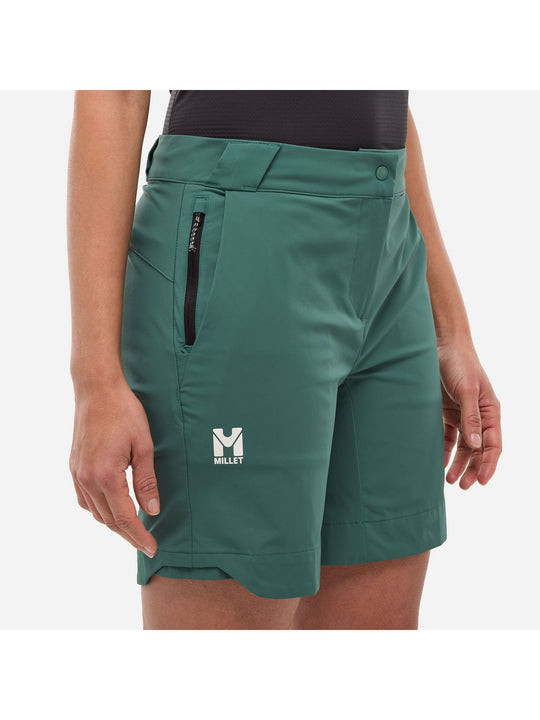 Szorty MILLET UBIC STRETCH SHORT W zielony - Adventure Sports
