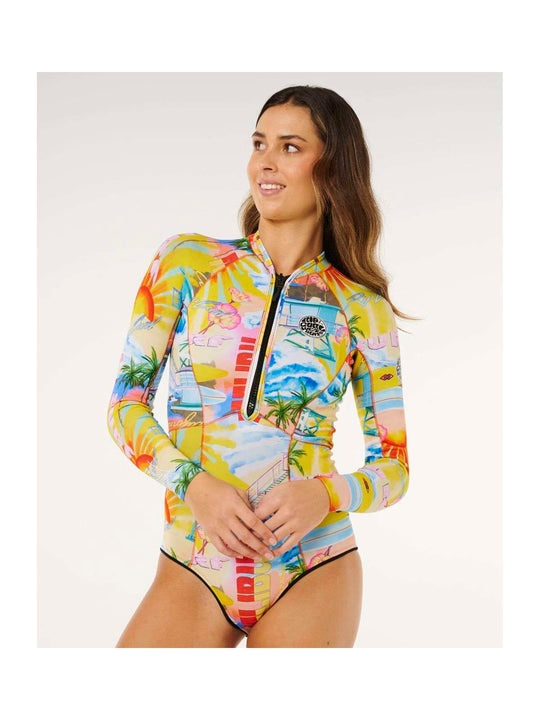 Pianka damska RIP CURL G-Bomb 1.5Mm Ls Fz Full Spring multikolor
