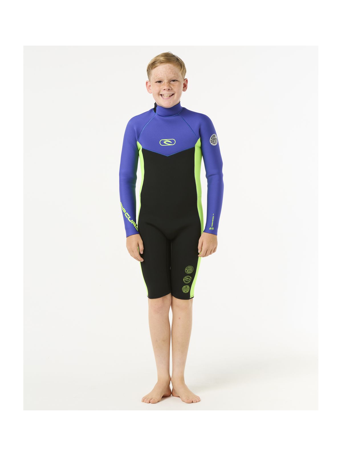 Pianka RIP CURL Kids Dawn Patrol Bz Ls Spring fioletowy - Adventure Sports