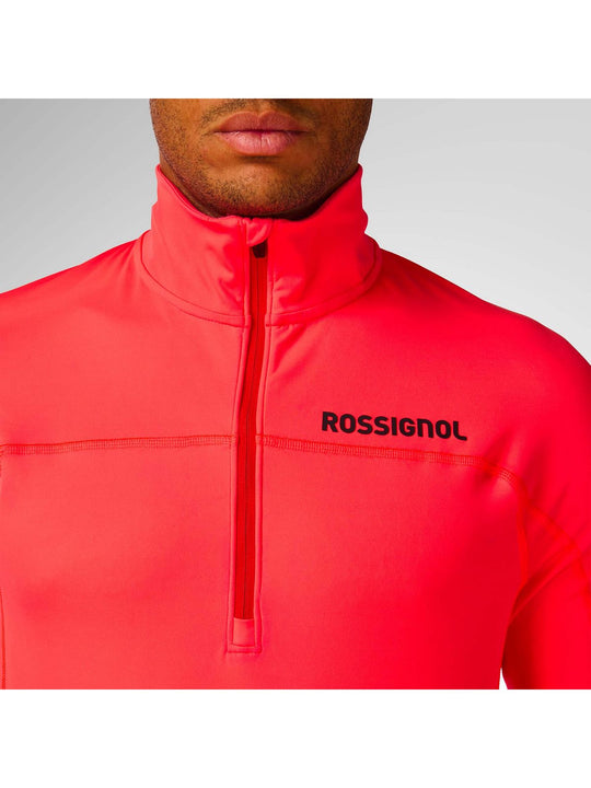 Bluza męska ROSSIGNOL M Hero Half Zip First Layer czerwona
