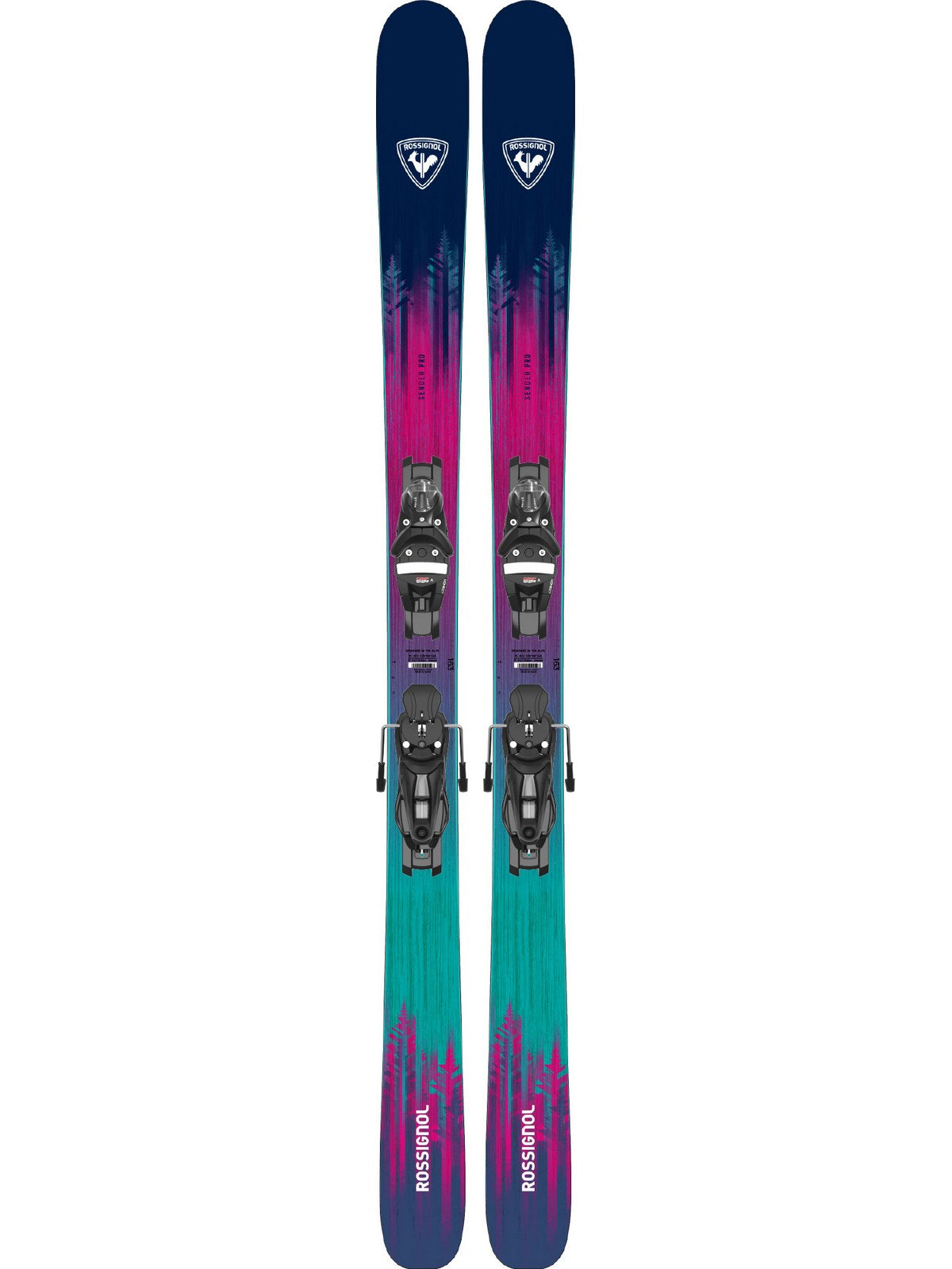 Narty ROSSIGNOL Sender Pro + wiązania LOOK Nx 11 Gw B100 Black