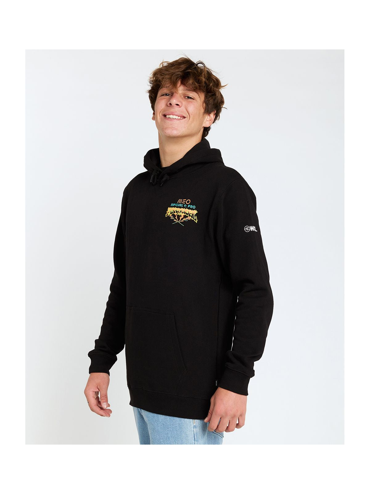 Bluza RIP CURL Meo Rip Curl Pro Hood czarny - Adventure Sports