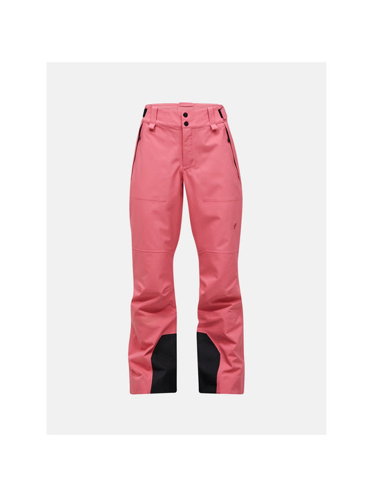 Spodnie narciarskie damskie PEAK PERFORMANCE Anima HIPE 3L Shell Pants różowe
