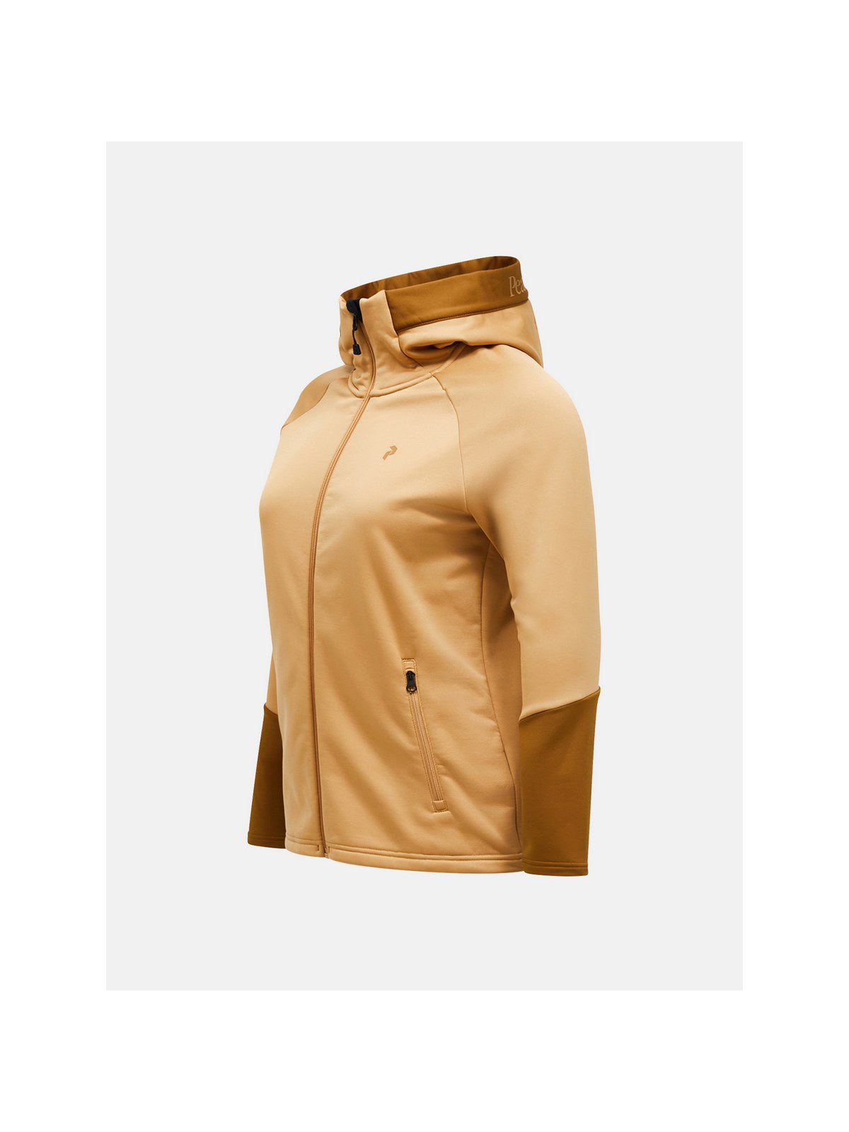 Bluza PEAK PERFORMANCE W Rider Essentials Zip Hood brązowy