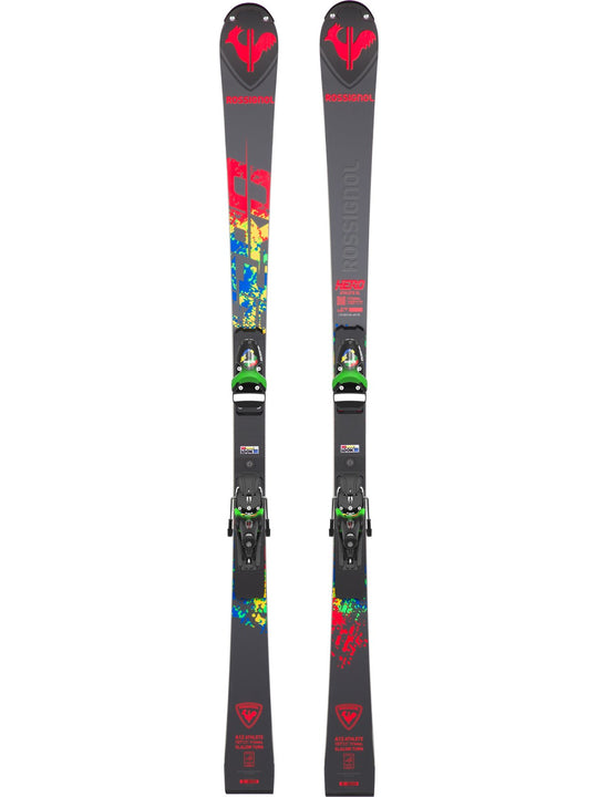 Narty ROSSIGNOL HERO Athlete FIS SL 157 LTD (R22) + wiązania LOOK SPX15 Signature - Adventure Sports
